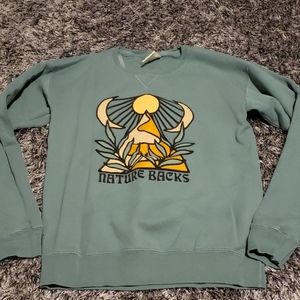Nature Backs Crewneck